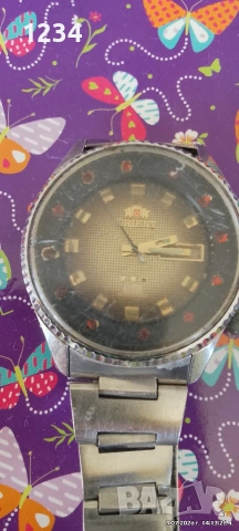 vintage) механичен автоматичен модел Orient 3 Stars (Crystal) 