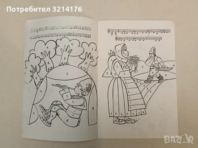 Солфежна тетрадка (за оцветяване) - Цанко Колев, Павлина Цонкова, снимка 3 - Изкуство, музика, кино и фотография - 55324497