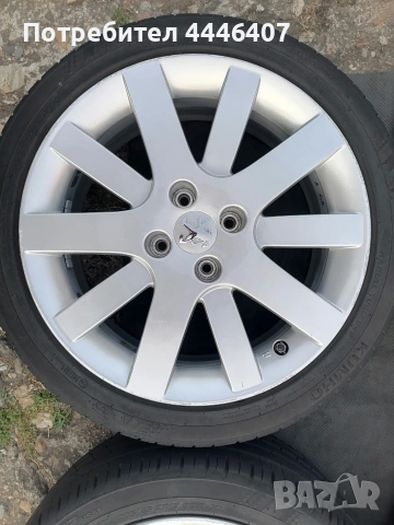 Оригинални джанти 17" 4х108 Peugeot, снимка 5 - Гуми и джанти - 55064106