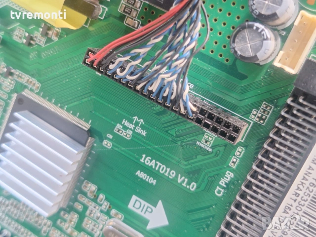 MAIN BOARD ,16AT019 V1.0,for ,SUNNY SN49DLK019  ,for 49inc DISPLAY LC490DUY-SHA1 ,  SUNNY   модел  S, снимка 2 - Части и Платки - 55078473