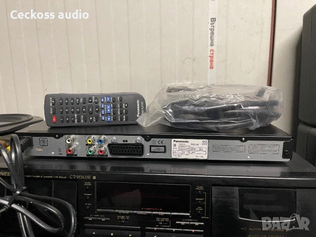 📀 Продавам DVD/CD плеър Panasonic DVD-S48EG-K – 40€, снимка 9 - Ресийвъри, усилватели, смесителни пултове - 54811183