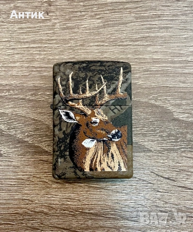 Оригинална запалка Zippo Mossy Oak с елен – Нова, в оригинална кутия