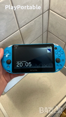 Modded Ps Vita 2000 Aqua Blue 128GB/256GB със 150+/250+ игри, снимка 4 - PlayStation конзоли - 54797436