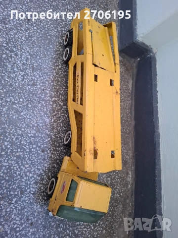 Винтидж метално камионче Тонка , снимка 7 - Колекции - 54331673