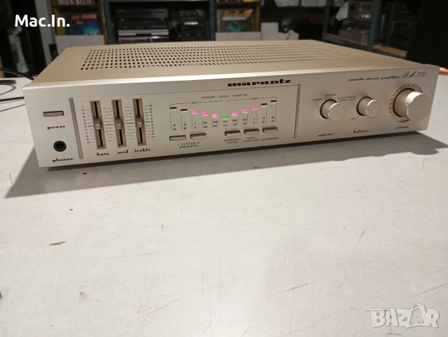 Усилвател MARANTZ PM350, снимка 4 - Ресийвъри, усилватели, смесителни пултове - 54383456