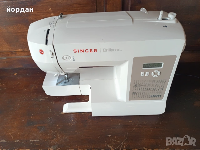 Шевна машина SINGER...без педал, снимка 3 - Шевни машини - 54658419