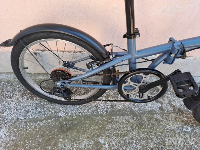 Сгъваем велосипед 20", компактен и удобен, снимка 5 - Велосипеди - 54112070