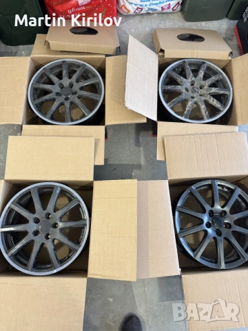 джанти 17” 7j et47 10kg 5x112 66.5-6 с втулки до 57.1, снимка 2 - Гуми и джанти - 55542224