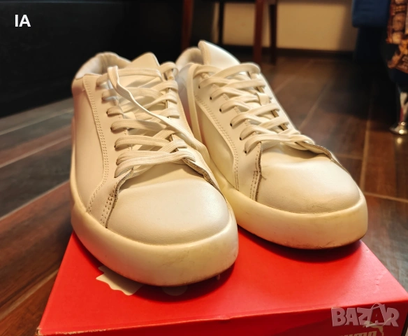 Бели маратонки Zara 46, снимка 2 - Маратонки - 54241409