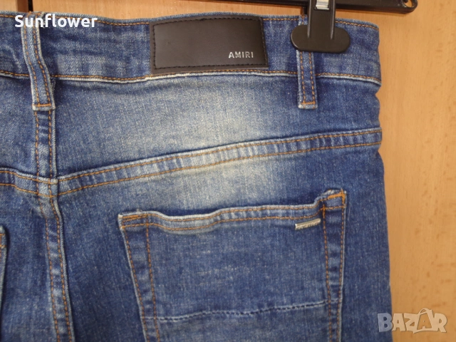 Мъжки дънки AMIRI W32 L30  , снимка 5 - Дънки - 54606663