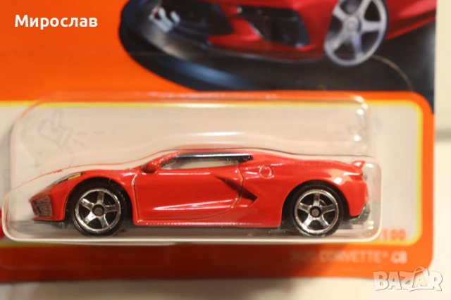MATCHBOX CHEVROLET CORVETTE ИГРАЧКА КОЛИЧКА МОДЕЛ, снимка 2 - Колекции - 54649528