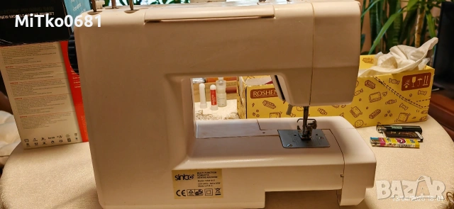 Домакинска шевна машина Sinbo SSW-812. , снимка 2 - Шевни машини - 54183563