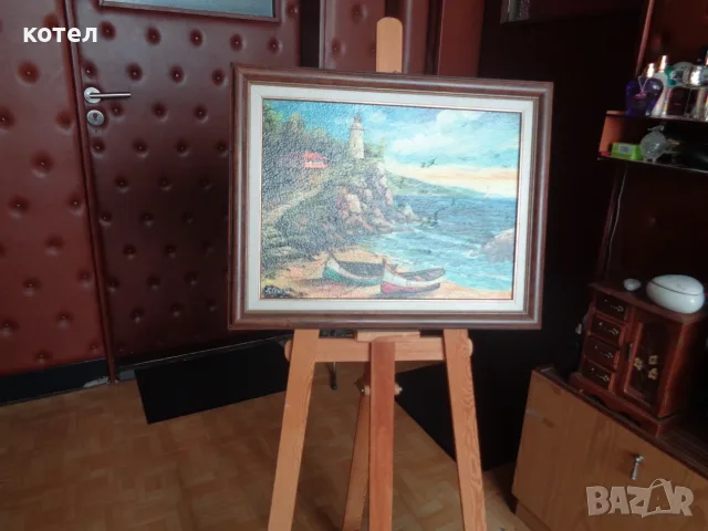 Продавам картина  -Красив морски пейзаж – Д. Генев