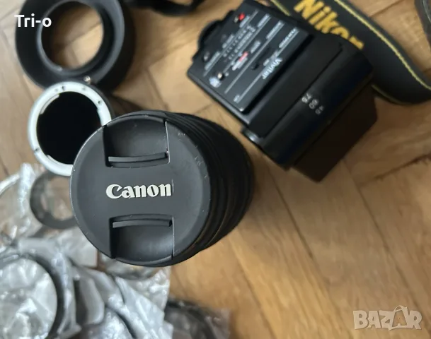Nikon D5100 + светкавица, 2 обектива, 2 батерии, аксесоари и раница Lowepro, снимка 8 - Фотоапарати - 55598307