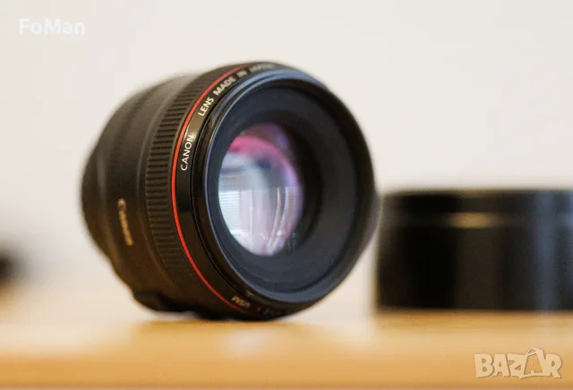 обектив Canon EF 50mm f/1.2L USM, снимка 2 - Обективи и филтри - 55380963