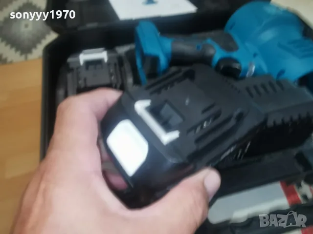 ДУХАЛО С ДВЕ БАТЕРИИ ЗАРЯДНО КУФАР 3007260740, снимка 15 - Други инструменти - 55469667