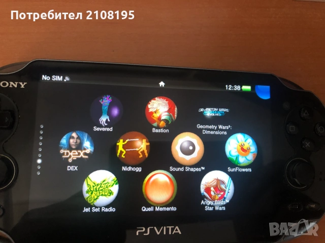 Хакната PlayStation Vita OLED (Модел PCH-1104) Wi-fi + 3G + 128GB Карта с Игри - чудеснo състояние, снимка 7 - PlayStation конзоли - 55248758