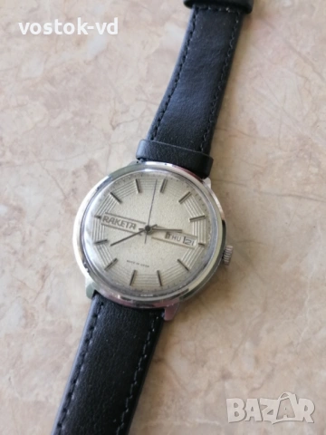 РАКЕТА-МЪЖКИ МЕХАНИЧЕН ЧАСОВНИК , снимка 12 - Антикварни и старинни предмети - 54335011