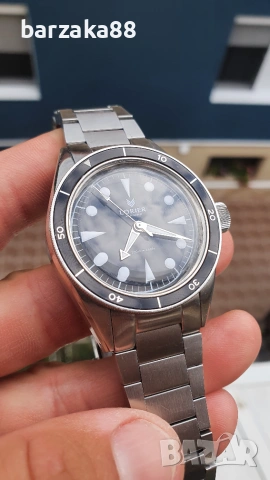 Мъжки самонавиващ часовник lorier Neptune 24 jewels , снимка 6 - Мъжки - 55193114