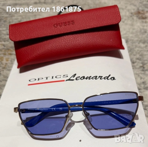 Оригинални дамски слънчеви очила Guess, снимка 5 - Слънчеви и диоптрични очила - 54491831