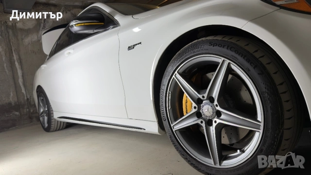 Оригинални AMG спорт пакет 18ки джанти с Гуми Continental Sport Contact 7, снимка 7 - Гуми и джанти - 54906095