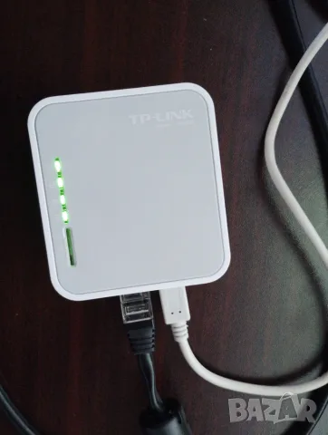 TP-link TL-MR3020 v1 чип Atheros AR9331, снимка 4 - Мрежови адаптери - 55535532