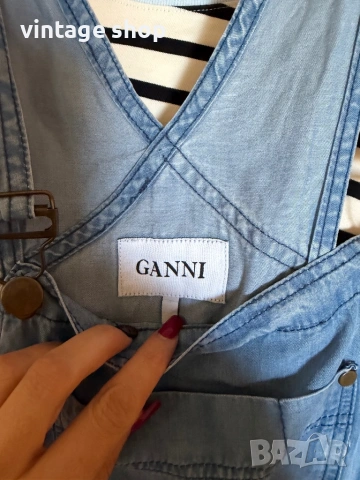 Дамски гащеризон Ganni, размер S, снимка 7 - Гащеризони - 54244377
