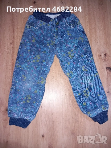 Детски дънки Zara / Зара + ПОДАРЪК преходно якенце, снимка 10 - Детски панталони и дънки - 54628971
