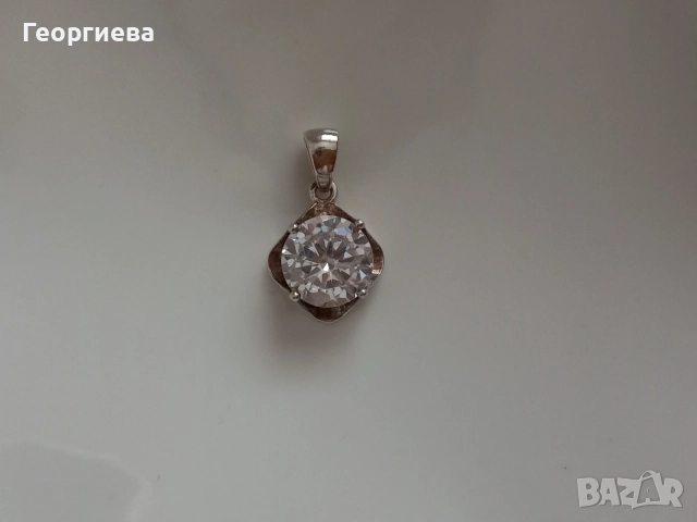 Висулки с гранат, цитрин и сваровски цирконий , снимка 11 - Колиета, медальони, синджири - 54831523