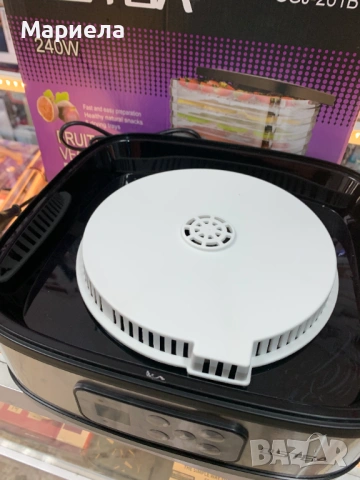 Дехидрататор за храна с 5 тави , 240W / 72 часа таймер, снимка 6 - Други стоки за дома - 54215144