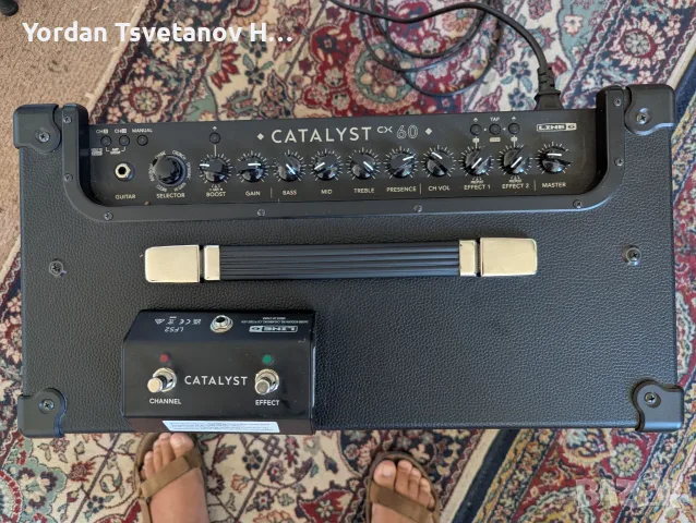 Line6 Catalyst CX 60, снимка 2 - Китари - 55703952