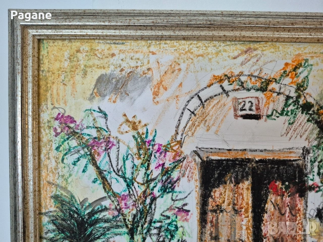 Картина пастел, снимка 5 - Картини - 54892448