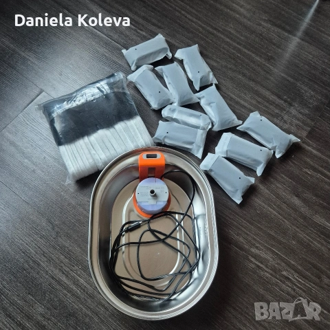 Фонтан за котки с 26 филтъра / автоматична поилка за котки - стомана, снимка 2 - Други животни - 54730637