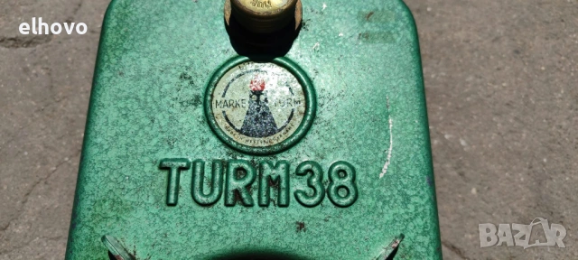 Немски спиртен котлон Turm 38, снимка 4 - Антикварни и старинни предмети - 54423497