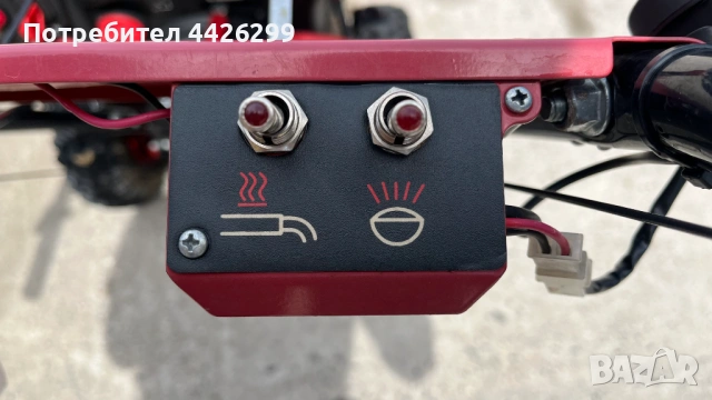 Самоходен снегорин  Lancin 6.5 hp, снимка 10 - Градинска техника - 54607385