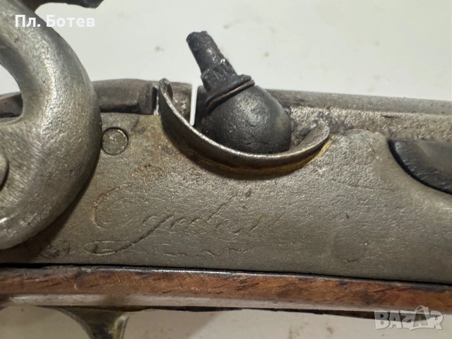 Стара капсулна пушка, снимка 3 - Антикварни и старинни предмети - 54127615