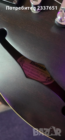 Полуакустична китара Ibanez AS53-TKF Artcore + Калъф, снимка 4 - Китари - 55192780