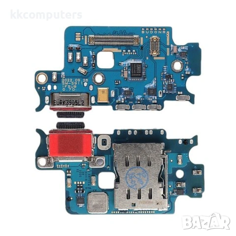 Конектор зареждане за SAMSUNG S911 Galaxy S23 (5G) на платка с микрофон и компоненти Original