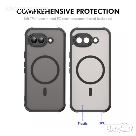 Магнитен Калъф за Google Pixel 10a ENKAY HAT PRINCE с 9H Протектор – 4 цвята, снимка 6 - Калъфи, кейсове - 54675987