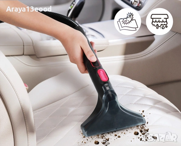 Екстрактор за пране WECLEAN C3 600W – Прахосмукачка за тапицерии и килими, снимка 4 - Прахосмукачки - 55114376