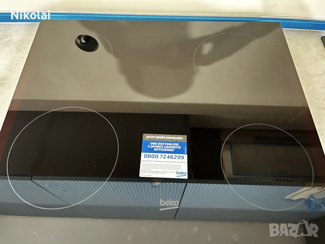 Витрокерамичен плот BEKO HIC 64401, снимка 3 - Котлони - 55326812