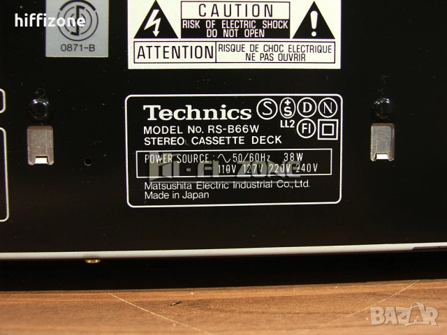 ДЕК  Technics rs-b66w , снимка 10 - Декове - 54342758