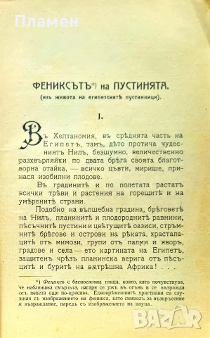 Фениксътъ на пустинята Л. И. Денисовъ /1911/, снимка 2 - Антикварни и старинни предмети - 55364857