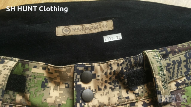 Mackenzie Pixel Softshell Trouser размер XXL за лов риболов панталон вятърно устойчив - 2538, снимка 12 - Екипировка - 54175948