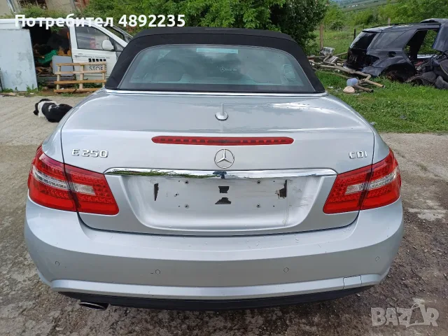 mercedes E250cdi w207 кабрио на части, снимка 14 - Автомобили и джипове - 55365890