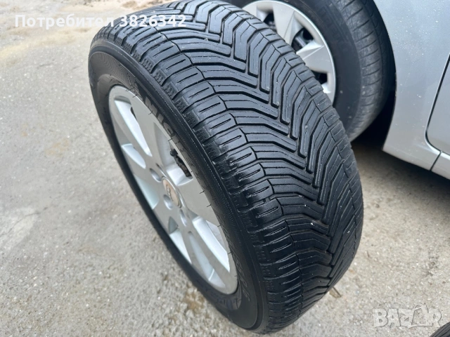 Гуми с джанти за Ауди 5x112 205/55 R16 ET50, снимка 2 - Гуми и джанти - 54651281