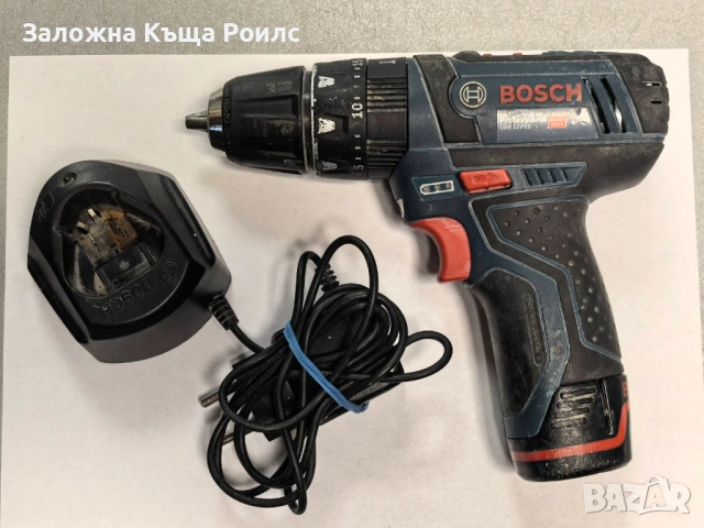 Винтоверт Bosch GSB 12V-15, снимка 4 - Винтоверти - 54488544