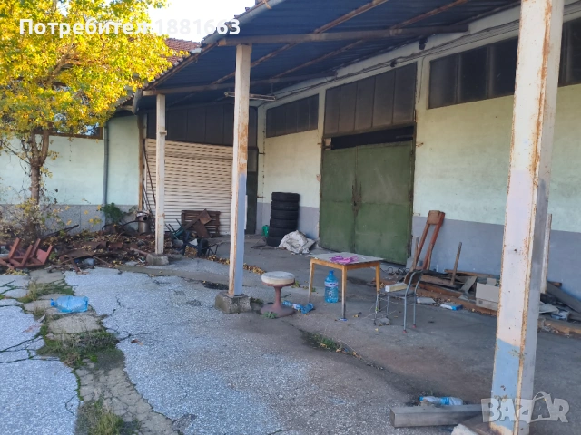 Продава се Промишлен имот с площ 5800 кв.м. ТИР достъп,  общо 11 бр. сгради с обща застроена площ 20, снимка 4 - Производствени сгради - 54146463