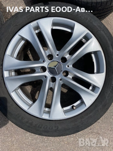 Летни гуми с джанти 245/45/17Mercedes W212, снимка 4 - Гуми и джанти - 55058795