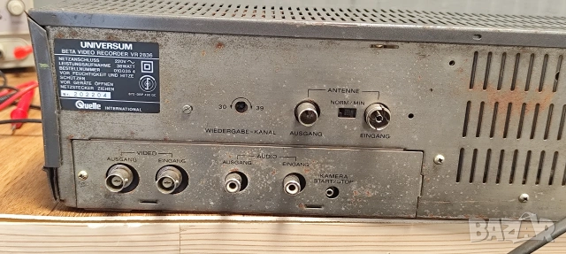 Видео касетен рекордер UNIVERSUM Betamax , снимка 11 - Плейъри, домашно кино, прожектори - 54913277
